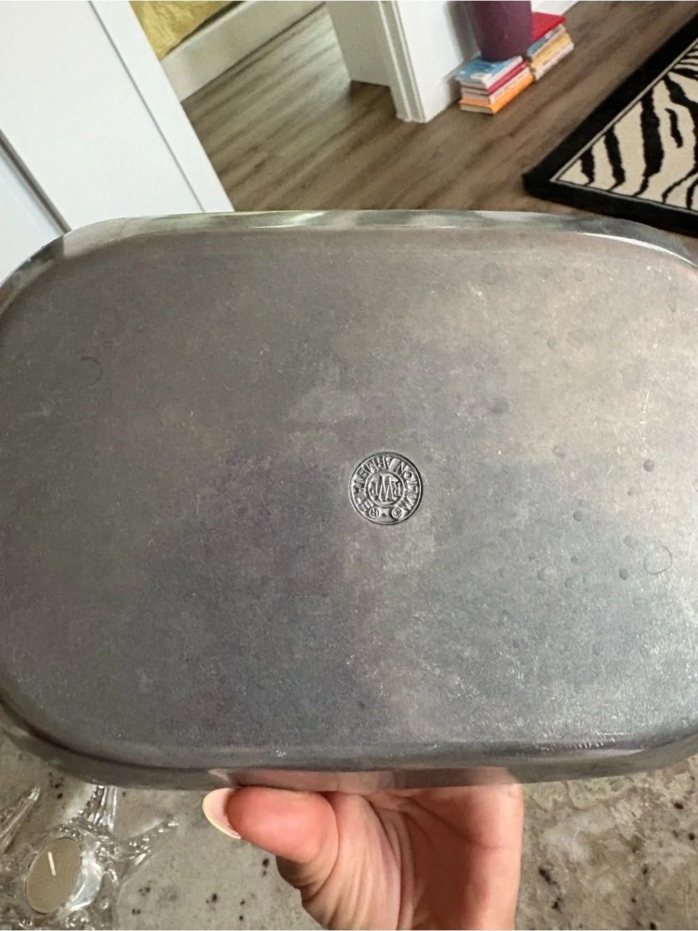 Metal Tray - Silver
